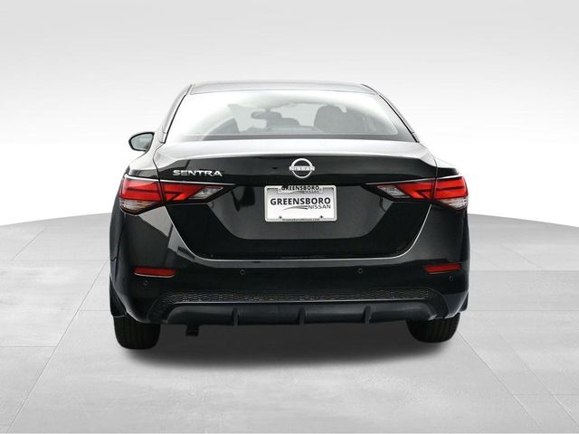 2025 Super Black Nissan Sentra S FWD Sedan