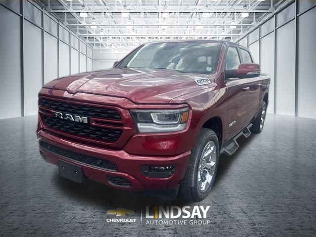 Delmonico Red Pearlcoat 2022 RAM 1500 Big Horn Crew Cab 4WD Pickup Truck Four-Wheel Drive 8-Speed Automatic
