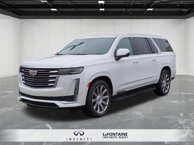 Crystal White 2021 Cadillac Escalade ESV SUV / Crossover Four-Wheel Drive
