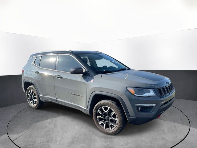 Sting-Gray Clearcoat 2021 Jeep Compass Trailhawk 4WD SUV / Crossover Four-Wheel Drive 9-Speed Automatic