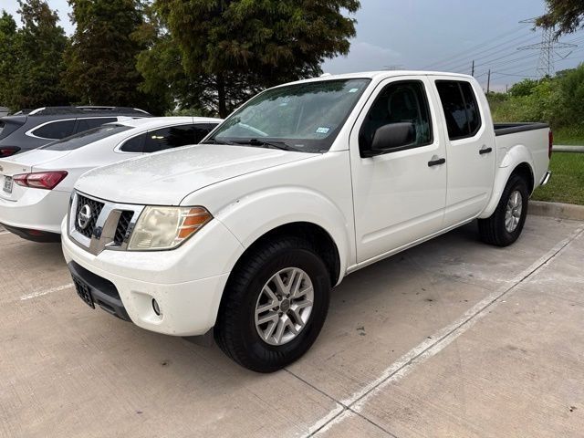 Glacier White 2016 Nissan Frontier Pickup Truck 4X2 5-Speed Automatic Overdrive
