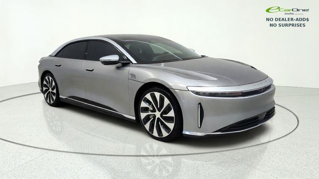Silver 2023 Lucid Air Sedan All-Wheel Drive 1-Speed Automatic