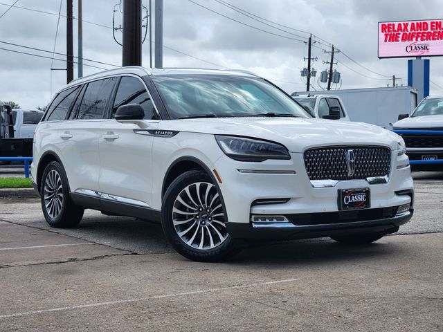 2021 Lincoln Aviator Reserve White at Bayshore Chrysler Jeep Dodge Ram