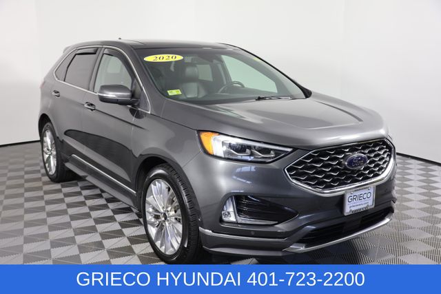 Gray (Magnetic) 2020 Ford Edge SUV / Crossover All-Wheel Drive 8-Speed Automatic