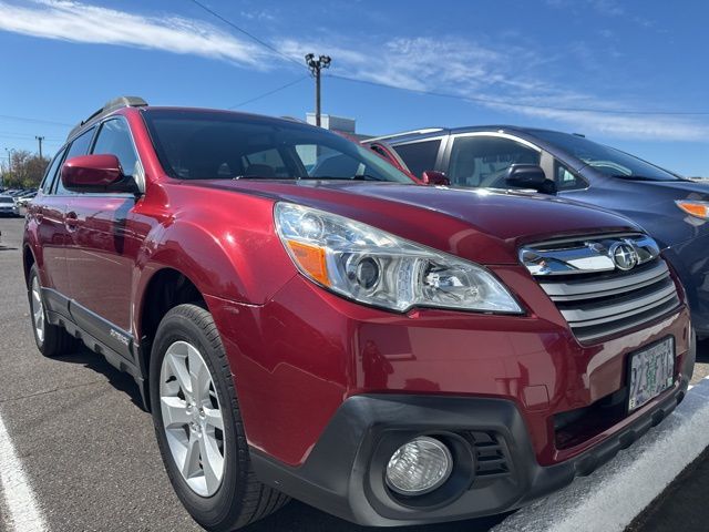 Venetian Red Pearl 2013 Subaru Outback 2.5i Premium Wagon All-Wheel Drive Continuously Variable Transmission