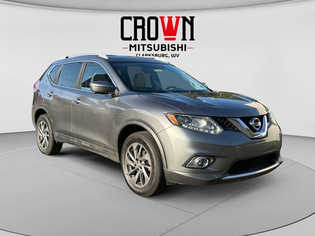Gray (Gun Metallic) 2016 Nissan Rogue SUV / Crossover All-Wheel Drive Continuously Variable Transmission