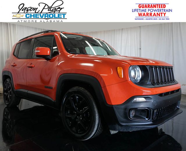 Omaha Orange 2017 Jeep Renegade Altitude SUV / Crossover Front-Wheel Drive 9-Speed Automatic