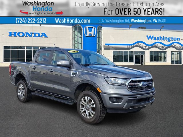 Gray Metallic 2023 Ford Ranger Pickup Truck Four-Wheel Drive Automatic
