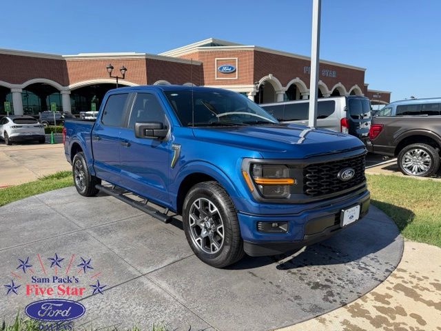 Blue Metallic 2024 Ford F-150 Pickup Truck 4X2 Automatic