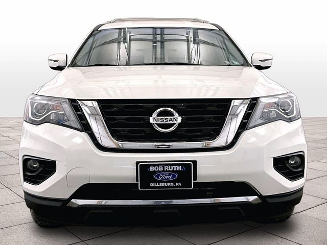 2020 Nissan Pathfinder SV White at Phil Fitts Ford