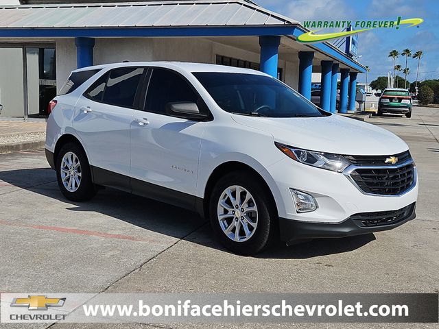 Summit White 2021 Chevrolet Equinox LS FWD with 1LS SUV / Crossover Front-Wheel Drive 6-Speed Automatic Overdrive