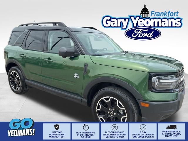 Eruption Green Metallic 2025 Ford Bronco Sport SUV / Crossover All-Wheel Drive 8-Speed Automatic