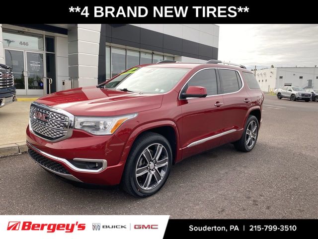 Red Quartz Tintcoat 2019 GMC Acadia Denali AWD SUV / Crossover Four-Wheel Drive 6-Speed Automatic