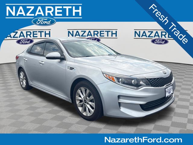 Sparkling Silver 2016 Kia Optima Sedan Front-Wheel Drive 6-Speed Automatic