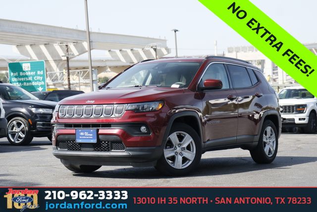 Velvet Red Pearlcoat 2022 Jeep Compass SUV / Crossover Front-Wheel Drive 6-Speed Automatic