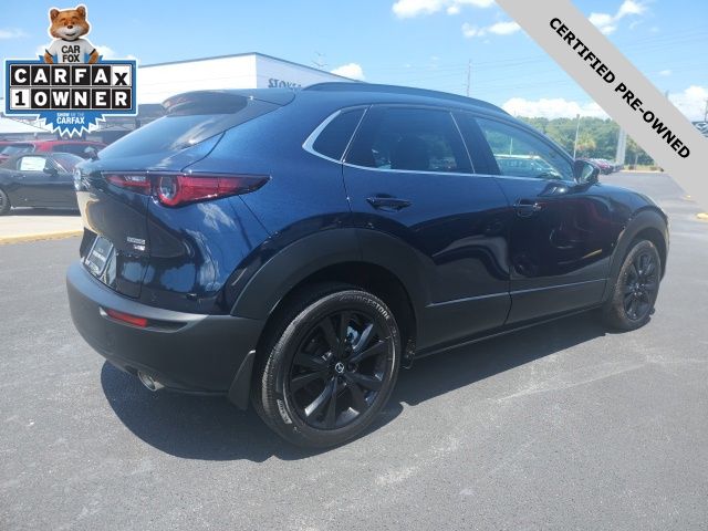 2025 Mazda CX-30 2.5 Turbo Premium Plus Package Blue at Matthews Motors of Wilmington