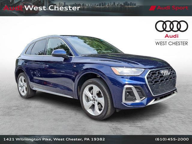 Navarra Blue Metallic 2024 Audi Q5 SUV / Crossover All-Wheel Drive 7-Speed Automatic