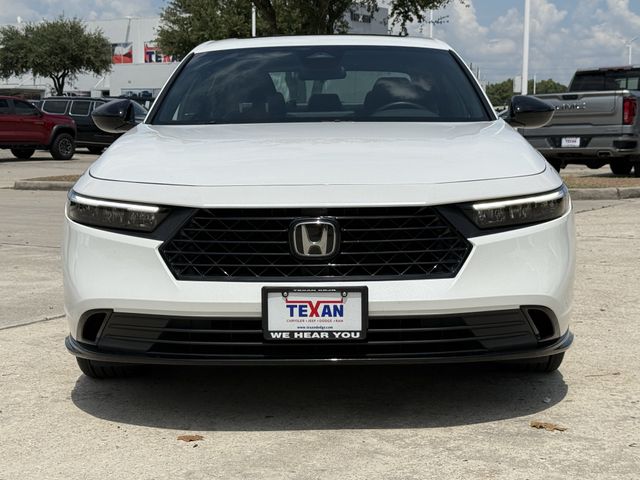 2025 Honda Accord Hybrid Sport-L White at River Oaks CDJR