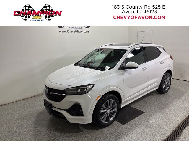 White Frost Tricoat 2023 Buick Encore GX Essence AWD SUV / Crossover All-Wheel Drive 9-Speed Automatic