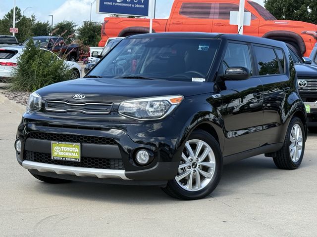 Shadow Black 2018 Kia Soul Wagon Front-Wheel Drive 6-Speed Automatic