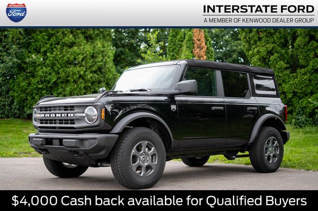 Shadow Black 2025 Ford Bronco SUV / Crossover Four-Wheel Drive Automatic
