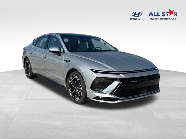 Aero Silver 2025 Hyundai Sonata Sedan Front-Wheel Drive 8-Speed Automatic