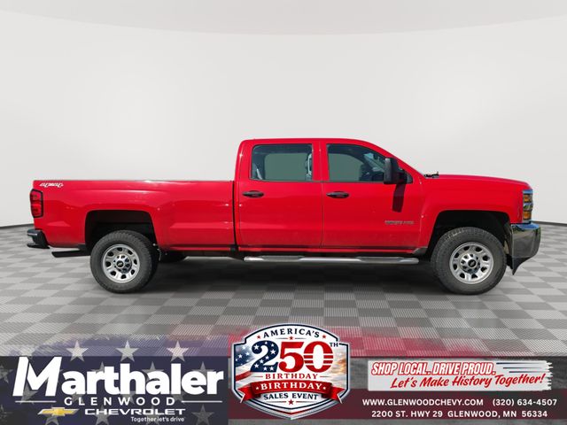 Red Hot 2017 Chevrolet Silverado 3500HD Pickup Truck Four-Wheel Drive 6-Speed Automatic Overdrive