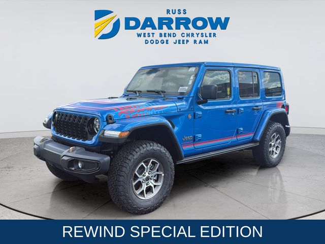 Hydro Blue Pearl Coat 2026 Jeep Wrangler SUV / Crossover Four-Wheel Drive 8-Speed Automatic