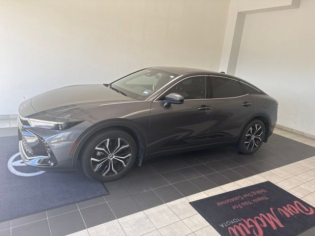 Magnetic Gray Metallic 2024 Toyota Crown Sedan All-Wheel Drive Continuously Variable Transmission