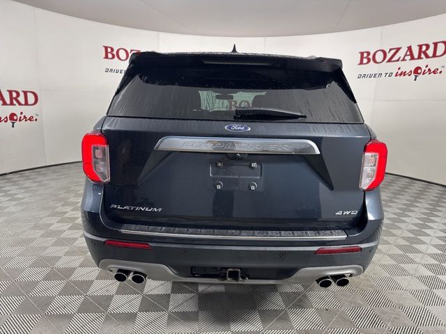 2022 Stone Blue Metallic Ford Explorer Platinum 4X4 SUV