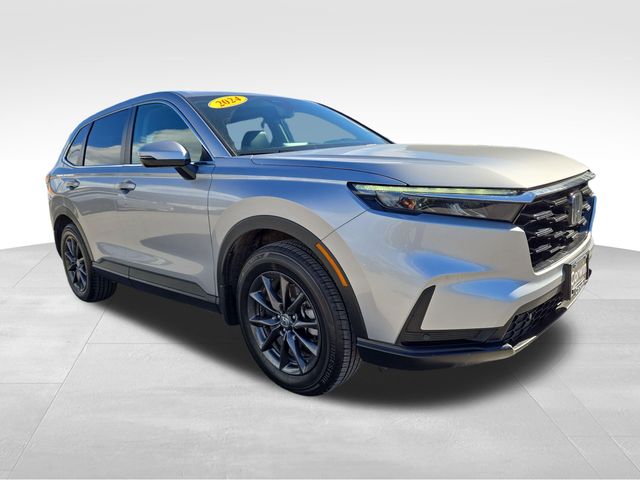 Lunar Silver Metallic 2024 Honda CR-V SUV / Crossover All-Wheel Drive Continuously Variable Transmission