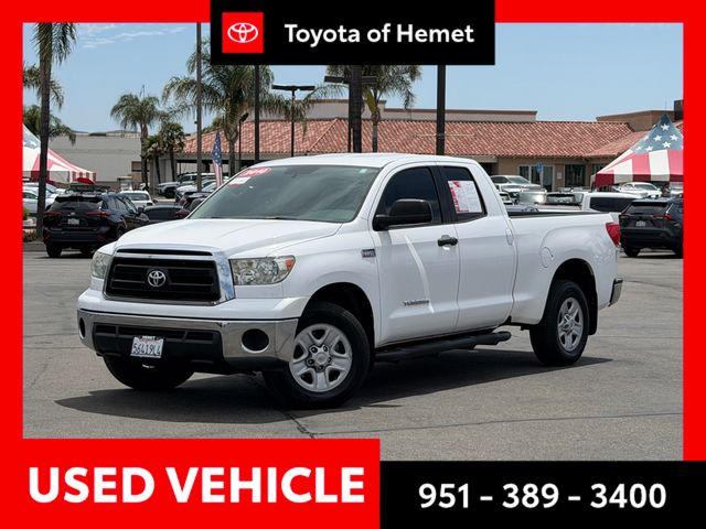Super White 2010 Toyota Tundra Pickup Truck 4X2 6-Speed Automatic