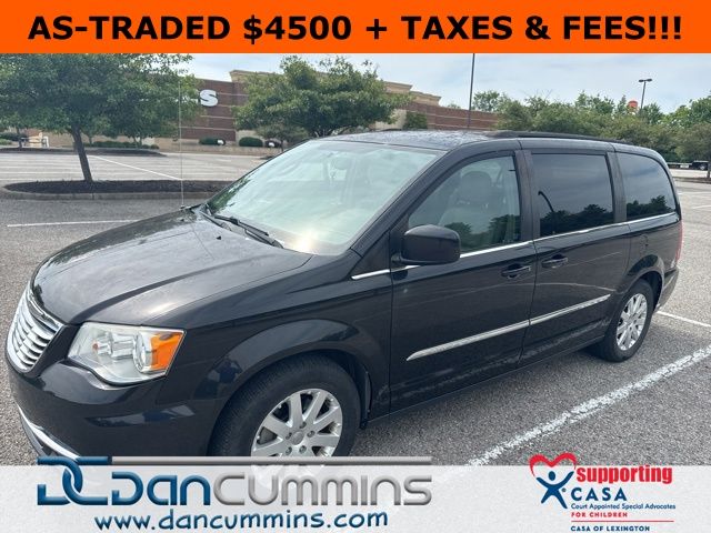 Brilliant Black Crystal Pearlcoat 2015 Chrysler Town & Country Touring FWD Minivan Front-Wheel Drive 6-Speed Automatic