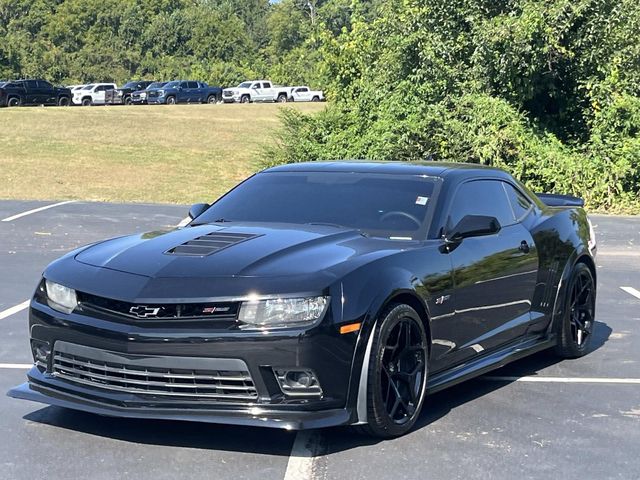 Black 2014 Chevrolet Camaro Coupe Rear-Wheel Drive 6-Speed Manual