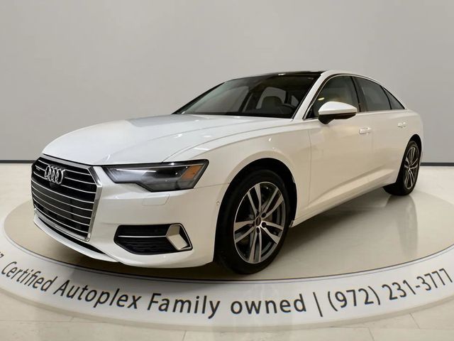 Ibis White 2022 Audi A6 Sedan All-Wheel Drive 7-Speed Automatic