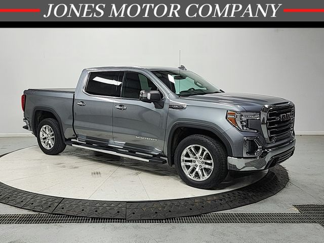 Gray (Steel Metallic) 2021 GMC Sierra 1500 Pickup Truck Four-Wheel Drive Automatic