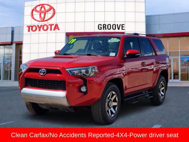 Barcelona Red Metallic 2019 Toyota 4Runner TRD Off-Road Premium 4WD SUV / Crossover Four-Wheel Drive 5-Speed Automatic Overdrive