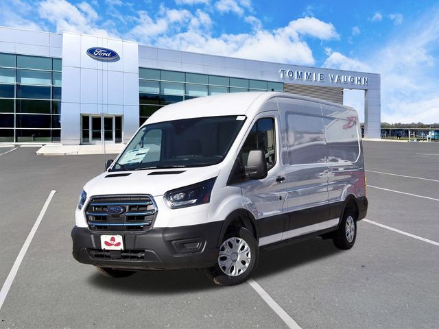 Oxford White 2025 Ford E-Transit Van Rear-Wheel Drive Automatic