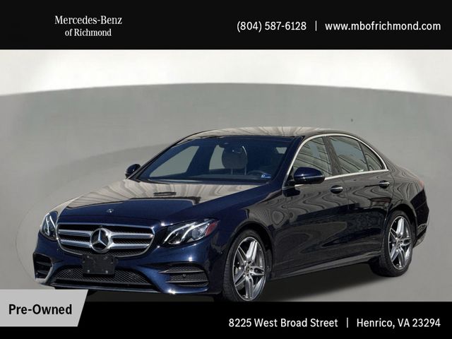 Lunar Blue Metallic 2019 Mercedes-Benz E-Class E 300 4MATIC Sedan AWD Sedan All-Wheel Drive 9-Speed Automatic