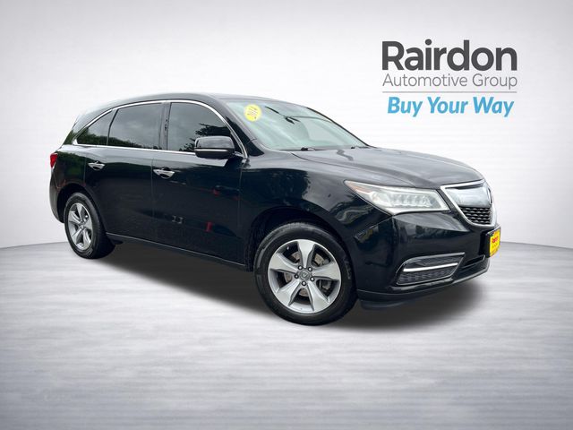 Crystal Black Pearl 2014 Acura MDX SUV / Crossover All-Wheel Drive 6-Speed Automatic