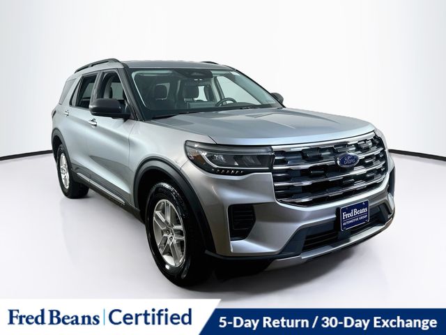 Silver Metallic 2025 Ford Explorer SUV / Crossover All-Wheel Drive Automatic