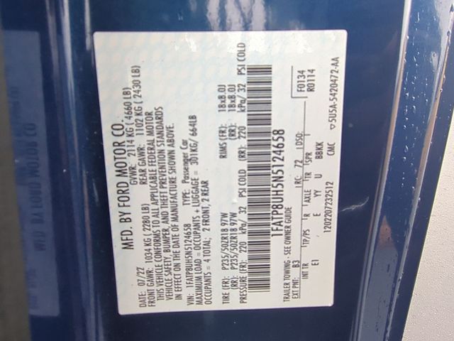 Used 2022 Blue Ford EcoBoost Premium image 37