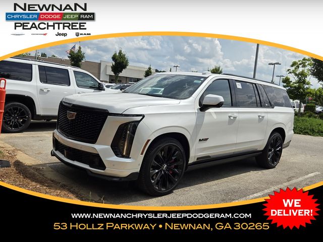 Crystal White 2025 Cadillac Escalade-V SUV / Crossover All-Wheel Drive 