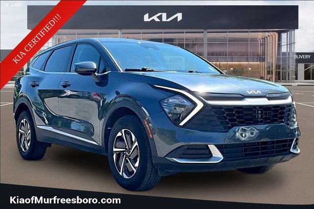 Gravity Gray 2023 Kia Sportage Hybrid SUV / Crossover All-Wheel Drive 6-Speed Automatic