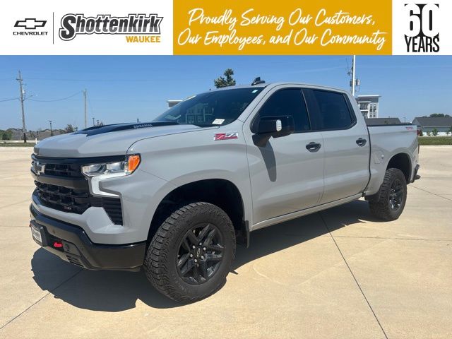 Slate Gray Metallic 2024 Chevrolet Silverado 1500 Pickup Truck Four-Wheel Drive Automatic