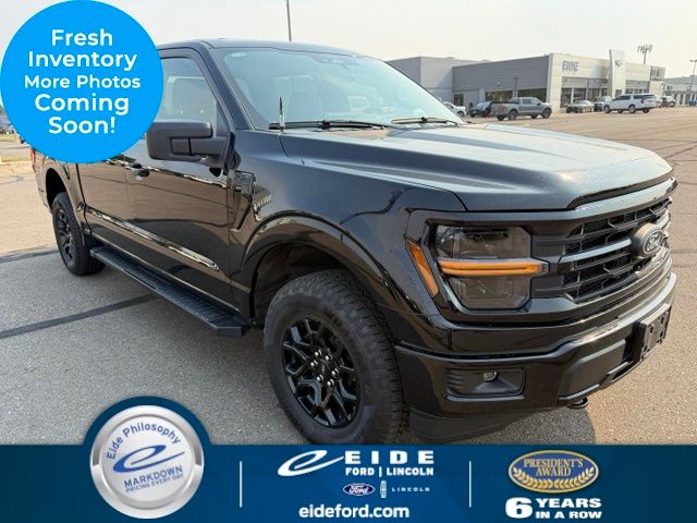 Black Metallic 2025 Ford F-150 Pickup Truck Four-Wheel Drive Automatic