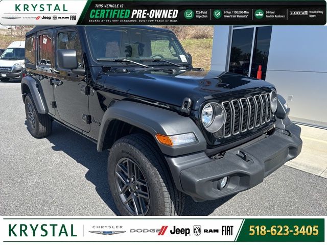 Black Clearcoat 2026 Jeep Wrangler SUV / Crossover Four-Wheel Drive 8-Speed Automatic