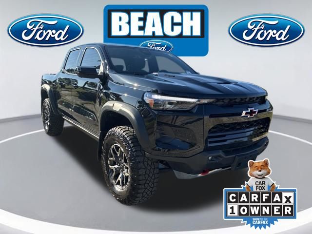 Black 2026 Chevrolet Colorado Pickup Truck Four-Wheel Drive 8-Speed Automatic