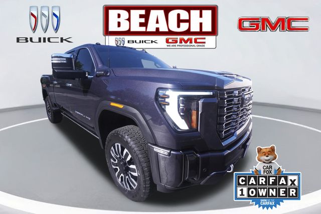 Titanium Rush Metallic 2024 GMC Sierra 3500HD Denali Ultimate Crew Cab 4WD Pickup Truck Four-Wheel Drive Automatic