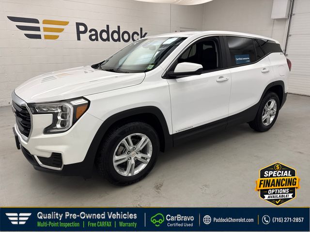 Summit White 2024 GMC Terrain SUV / Crossover All-Wheel Drive 9-Speed Automatic